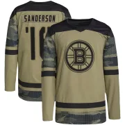 Camo Men's Derek Sanderson Boston Bruins Authentic Military Appreciation Practice Jersey